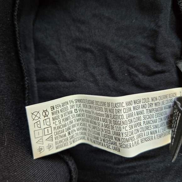 Forever 21 Women’s Career Port Bleu Black‎ Straight Midi Pencil Skirt Medium NEW - Picture 7 of 7